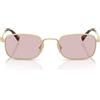 Miu Miu Occhiali da Sole MUA53S ZVN4I0 Oro/Rosa Donna
