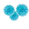 Amscan Fluffy Decorazione ponpon, Azzurro
