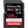 SanDisk Extreme PRO 128GB SDXC Memory Card up to 170MB/s, UHS-1, Class 10, U3, V30