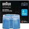 Braun Clean & Renew cartucce Refill CCR, 4 Conte (Packaging possono variare)