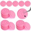 Styquenzer 100 supporti adesivi per ciglia, supporto per colla per ciglia finte, supporto per ciglia e ciglia monouso, per pallet (rosa)