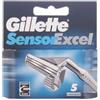Gillette Ricarica Gillette Sensor Excel - 5 Pezzi 5 m