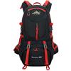 BOZEVON Escursionismo Viaggio Zaino 40L / 50L / 60L - Daypack Outdoor Campeggio Viaggi Trekking Arrampicata Zaino Uomini Donne, Nero, 60L
