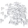 ClosetMaid 1770 Drywall Wall Clips, White, 1-Pack (48 Pezzi)