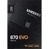 Samsung Ssd 870 Evo Sata 2.5 2Tb MZ-77E2T0B/EU