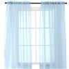 Elegant Comfort, 2 pezzi pannello velato con tasca per asta da 5 cm - tende per finestra 101,6 cm larghezza x 213,4 cm lunghezza, azzurro