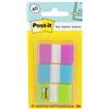 Post-it segnalibro, con dispenser 60 Flags Purple, Blue, Green