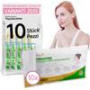Flamebrother Hotgen 10 x Tamponi Covid 19 Rapido 2025 Nasale, Kit Rapido Tampone per l'Antigene SARS-COV-2 -Test Antigenico Rapido, Validato per tutte le Varianti 2025, Singolarmente imbustati 10 Test