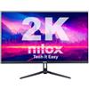 Nilox MONITOR 27" NXM272KD11 IPS 2K 165HZ 2HDMI DP USB 1MS G-SYNC Monitor PC 68,6 cm (27") 2560 x 1440 Pixel LED Nero