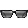 Maui Jim Mj0655sa001 Occhiali, Nero Opaco, 56-16-145 Unisex-Adulto