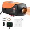 VEVOR Riscaldatore d'Aria Diesel, 12-24V 5-8KW, Riscaldamento Rapido con Telecomando e Display Digitale, Serbatoio del Carburante da 10 L, Silenzioso, Annuncio Vocale, per Camper, Camion