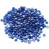 VEVOR Vetro per Braciere, Pietre per Caminetti Resistenti alle Alte Temperature, 4,5 kg, Perline Riflettenti e Antifumo da 19,05 mm, Perle di Vetro, Pietra per Tavolo da Braciere, Blu Cobalto