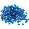 VEVOR Vetro per Braciere, Pietre per Caminetti Resistenti alle Alte Temperature, 9 kg, Perline Diamantate in Vetro Riflettenti da 25,4 mm, Alta Lucentezza, per Tavolo da Braciere, Blu Caraibico