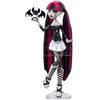 MATTEL Monster High Reel Drama Bambola Draculaura In Black E White Mattel