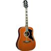 EKO GUITARS - Ranger VI VR Eq Natural Top Stained, Chitarra Acustica Elettrificata con Sistema Fishman Sonitone,Forma Dreadnought, Top in Abete, Fasce e Fondo in Mogano, Colore Natural Top Stained