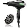 Imetec ECO SE9 1000 Asciugacapelli con Tecnologia Eco Technology 1400 W, Consumo Energetico Ridotto, 8 Combinazioni Aria Temperatura, Diffusore per Capelli Ricci