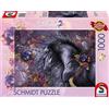 Schmidt Spiele 58512 Laurie Prindle, Rosa Blu, Puzzle da 1000 Pezzi