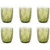 Excelsa Set 6 Bicchieri Leaf ml.300