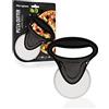 Microplane Taglia-pizza rotella tagliapizza acciaio inossidabile nero
