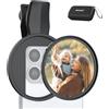 NEEWER 67mm Filtro Black Diffusion 1/4 con Clip Compatibile con iPhone | Kit Accessori Fotografia per Obiettivo Telefono, Compatibile con iPhone 17 16 15 Pro Max Plus 16e 14 13 mini, FL-B24