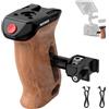 NEEWER Side Handle con Trigger Remoto per Avvio/Arresto, Morsetto NATO, Filettature 1/4 3/8, Regolazione Verticale, Compatibile con SmallRig Camera Cage Sony Fuji Panasonic, Max 10kg, CA123