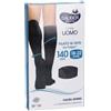 ITALSILVA COMMERCIALE Srl Calze Uomo Cotone 140 Denari Blu Taglia M - Linea Calza Compressione Graduata