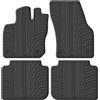 Gledring Tappetini in Gomma Compatibile con Skoda Kodiaq II (PS7) 2024- (Profilo T 4-Parti + Clip di Montaggio)