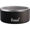 Fuzzl Titan - Ciotola per cani da 17 cm, colore nero opaco, isolamento termico, per interni ed esterni, con base in gomma ultra aderente, ciotole versatili per cani e ciotola per l'acqua per cani per