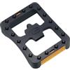 EXUSTAR Adattatori 72x98x18mm SPD/FLAT in Termoplastica Nero EXUSTAR 2 pezzi