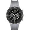 Breil Orologio UOMO B RISE quadrante MONO-COLORE NERO movimento CRONOGRAFO QUARZO e CINTURINO POLIURETANO GRIGIO TW1950
