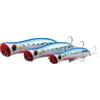 Savage Gear Gravity Popper - esca artificiale ad alte prestazioni per pescatori di predatori, ideale per lucci, spigole e altro,perfetta per la pesca in acqua salata Black Mullet 11 cm