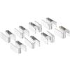 Akro-mils AWSHOOK8PK - Il collegamento a ripiani in filo gancio sistema cromo, 8-pack