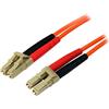 StarTech.com Cavo in fibra ottica da 30m, Duplex multimodale 50/125, LSZH, LC / LC, OM2, Cavo patch in fibra da LC a LC
