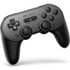 8Bitdo Sn30 Pro+ Gamepad Black - - Not Machine Specific