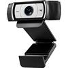 Logitech C930E Business Webcam HD, Videochiamata Full HD 1080p, Progettata Per Aziende, Campo ‎Visivo 90°, USB, Zoom Digitale, Funziona con Skype, Zoom, Cisco, PC/Mac/Laptop/Macbook/Tablet , Nero