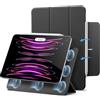 ESR Cover per iPad Pro 12.9 (2022/2021/2020), iPad Air 13 (2025/2024), Custodia Magnetica con Supporto Trifold, Aggancio Magnetico, Supporto per Pencil Pro/Pencil USB-C, Auto Attivazione/Standby, Nero