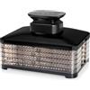 ZEEGMA DRY CHEF PRO Essiccatore Alimentare per Funghi Potenza 400 W, Essiccatore Frutta e Verdura, 5 Vassoi, Regolazione Temperatura 35-70˚C, Termocircolazione Timer fino a 72 h (Nero)