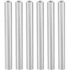 PATIKIL 6pz Distanziali Alluminio M3 Distanziali Metallici M3 Alluminio 3mm ID x 5mm OD x 50mm L Distanziali Filettati per Viti Standoff Rotondi per Auto Rc Droni Schede Madri Argento