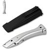 Kioiner 1 Pezzi Coltello per Tappeti Coltello Del Delfino, Cutter di Precisione Pofessionale Nessun Set Lama + Coltello