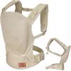 LIONELO Marsupio Ergonomico Neonato Margareet Air da 4 Mesi a 20 kg, 3 Posizioni Materiale Traspirante Cappuccio staccabile Doppia Protezione Marsupio per Bambini
