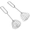 BESTonZON Frusta a spirale in acciaio inox, 2 pezzi, per salsa, schiumatore, utensile da cucina multifunzione