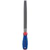 WORKPRO Lima semicircolare da 20,3 cm, in acciaio resistente per superfici concave, convesse e piane, comoda impugnatura antiscivolo, doppio taglio e taglio singolo, affilatrice per attrezzi
