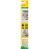 Schellenberg 70472 Zanzariera finestra Easy Click con vello di protezione dal polline 130 x 150 cm, semplice inserimento a scatto, facilmente sostituibile, bianco