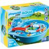 PLAYMOBIL 1.2.3 AQUA 70267 Splish Splash Water Park, for Children Ages 2+