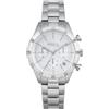 Breil, Collezione Dazzle, Orologio Donna, in Acciaio Lucido, Movimento al Quarzo Solo Tempo, Lunetta e Quadrante in Madreperla, Resistente all'Acqua, Chiusura Déployante, Silver
