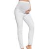 GZYshoyao Jeans premaman skinny jeans per donne incinte, pantaloni premaman lunghi, pantaloni premaman Destroyed Jeans Maternity Jeans Jeans Leggings per gravidanza, 02-bianco, S