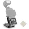 NEEWER BASICS Supporto Magnetico Compatibile con DJI Osmo Pocket 3 e Creator Combo, Staffa Adattatore di Espansione Accessori, Supporto Fotocamera in Plastica Inclinabile 180° con Panno Pulizia, AC015