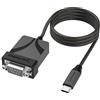 SABRENT Prolific PL2303GS - Cavo adattatore da USB-C a DB9 seriale RS-232, 0,9 m, chipset Prolific PL2303GS, USB 2.0, 1 bps-12 Mbps, per terminali POS, modem, GPS, dispositivi industriali (CB-D9C3)