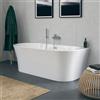 Duravit DuraSenja vasca da bagno a parete, con pannello laterale, 700578000000000, DuraSenja bianco [Vasche da Bagno > Vasche da Bagno a Parete]