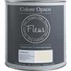 FLEUR DESIGNER'S PAINT | Pittura Chalk Paint Opaca, 2,5 L, Senza Carteggiare, Multisuperficie, Colore F10 Dove Grey, Effetto Gesso, Per Pareti e Mobili, Extra Opaco, Ad Acqua, Made in Italy